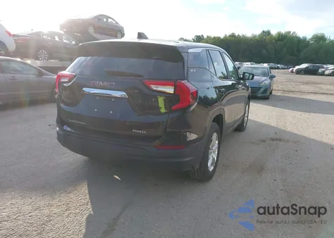 2024 GMC Terrain Awd Sle from USA, damaged, VIN 3GKALTEGXRL360707